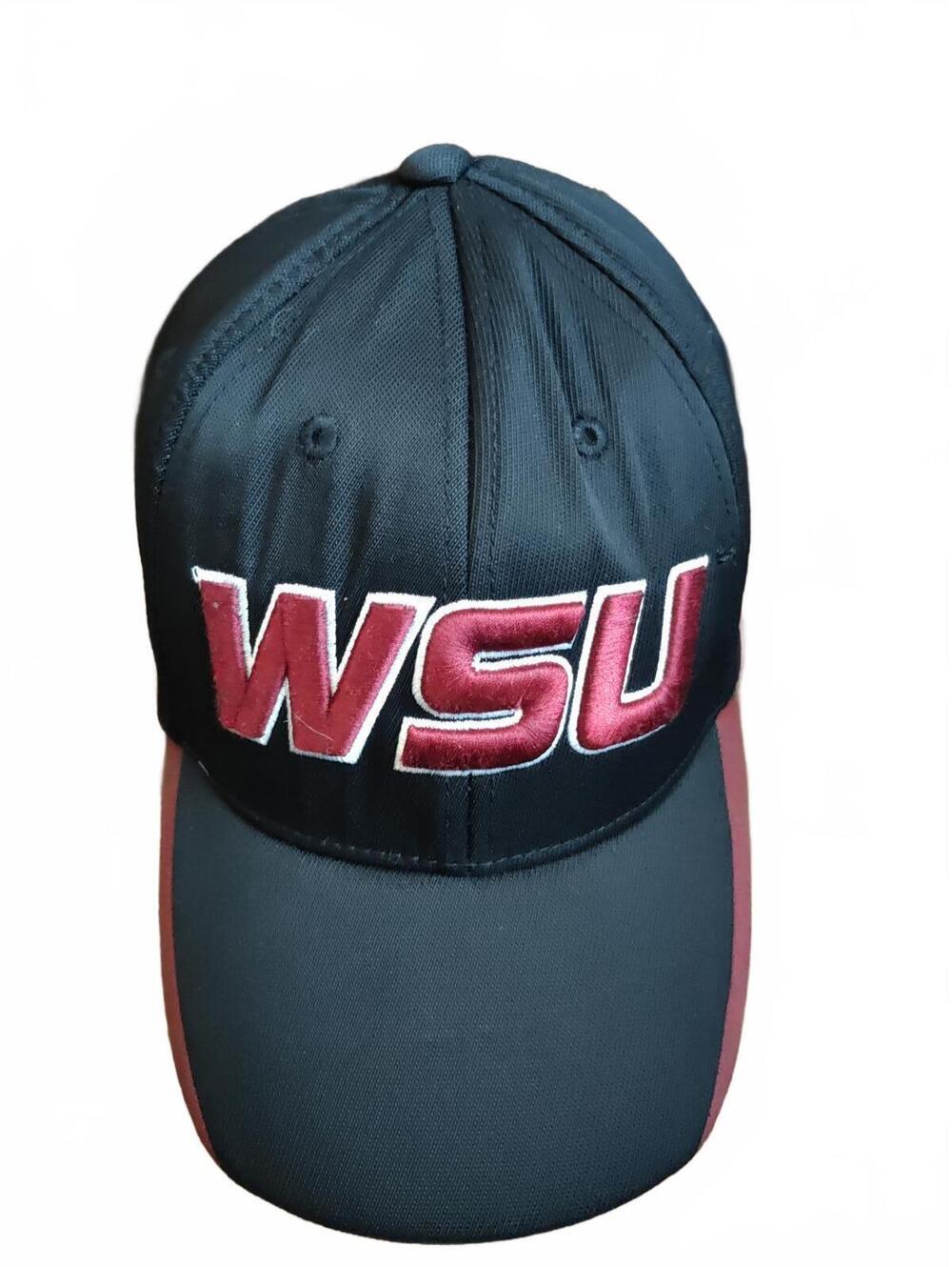 Washington State Cougars - NCAA black/red- Russell - adj cap